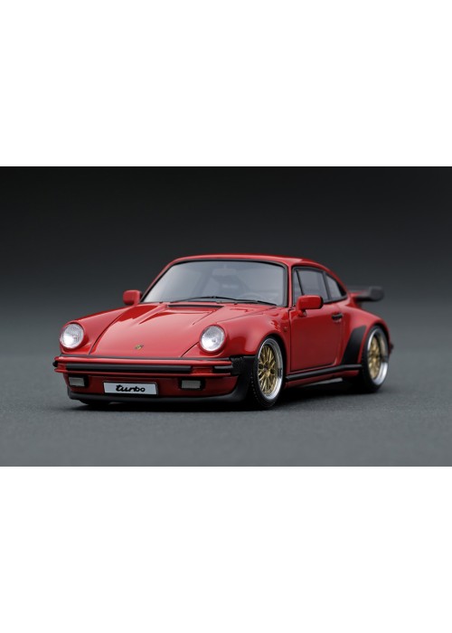 Iginition Model Porshe 911 (930) Turbo BBS Red IG0938